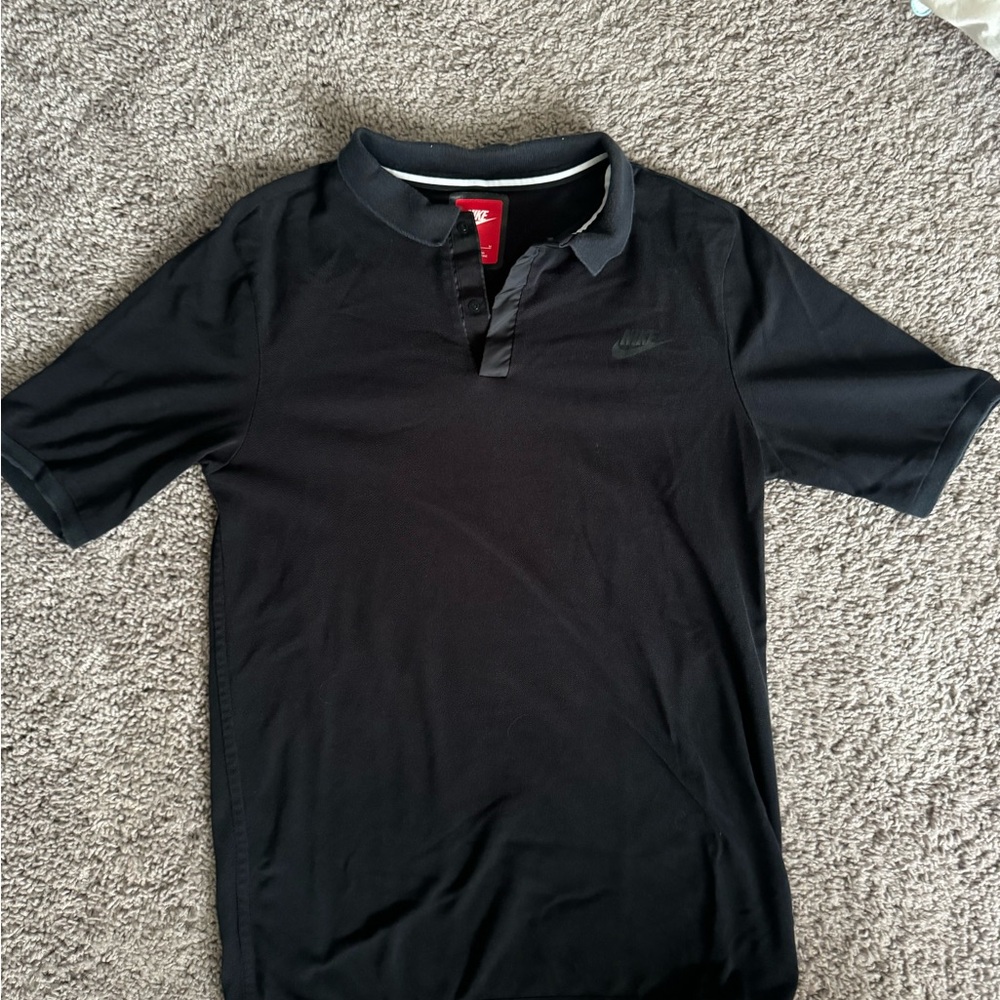 Nike men’s Black Polo Shirt
